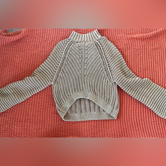 Free People Chunky Mock-Neck Sweater - Picture 2 of 2
